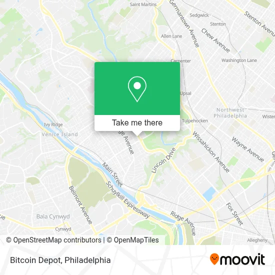 Bitcoin Depot map