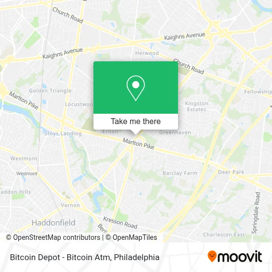 Bitcoin Depot - Bitcoin Atm map