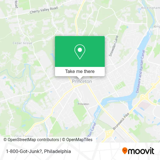 1-800-Got-Junk? map