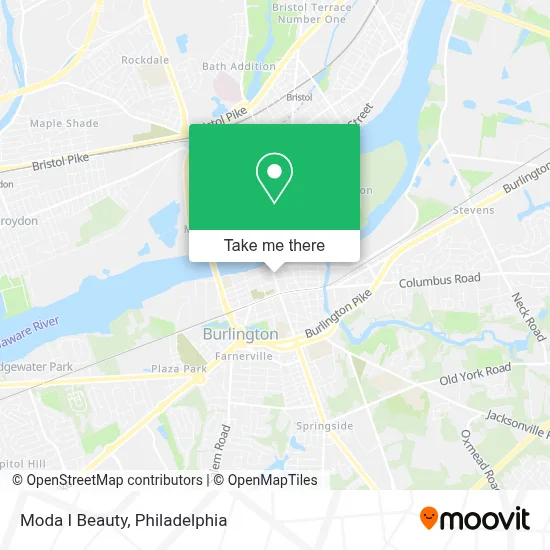 Moda I Beauty map