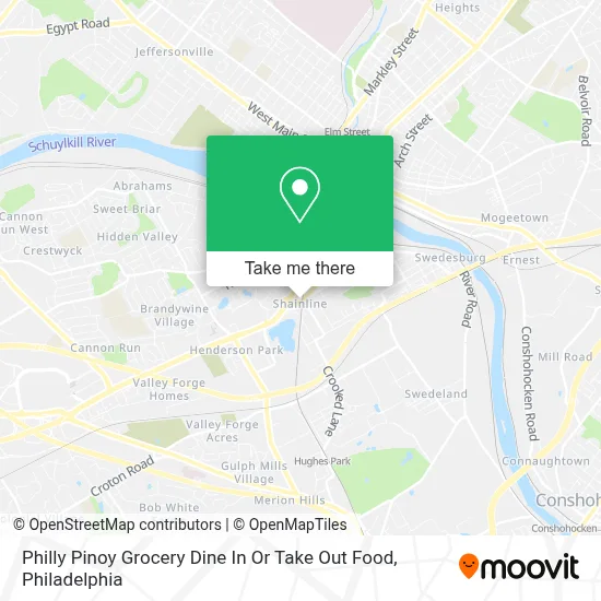 Philly Pinoy Grocery Dine In Or Take Out Food map