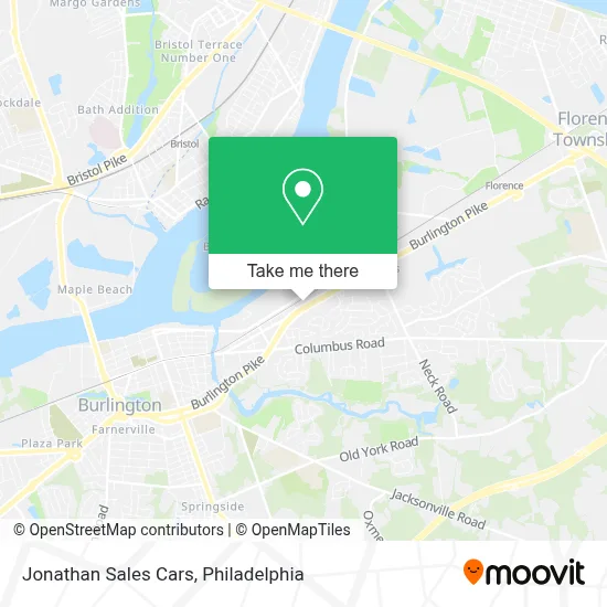 Jonathan Sales Cars map