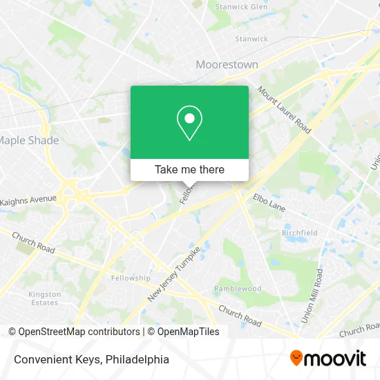 Convenient Keys map
