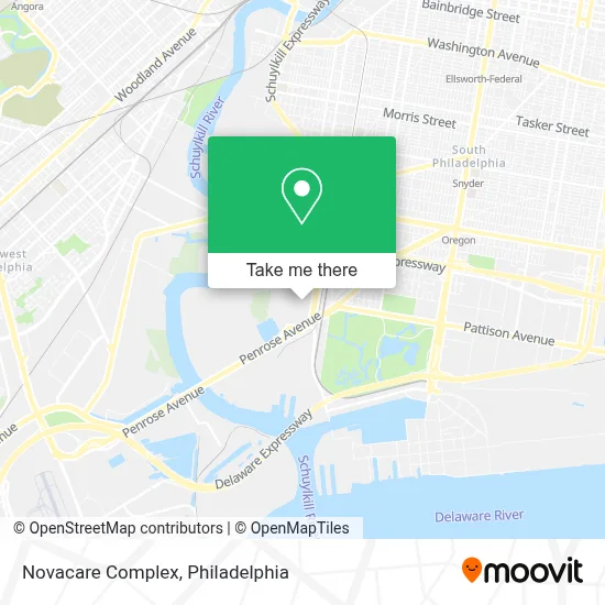Novacare Complex map