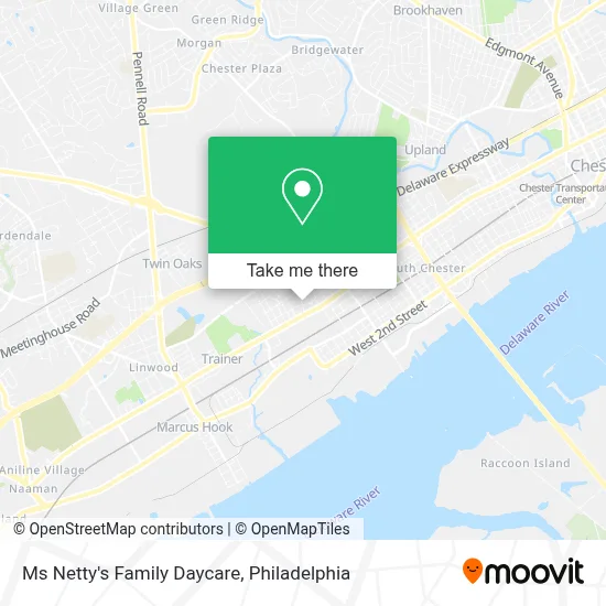 Ms Netty's Family Daycare map