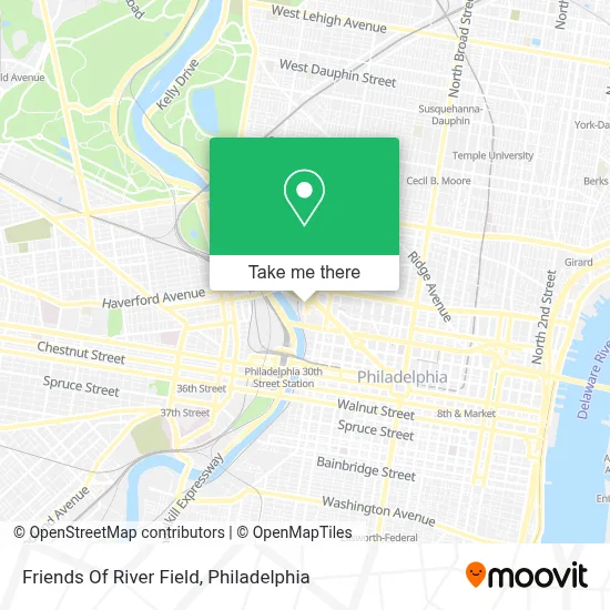 Friends Of River Field map