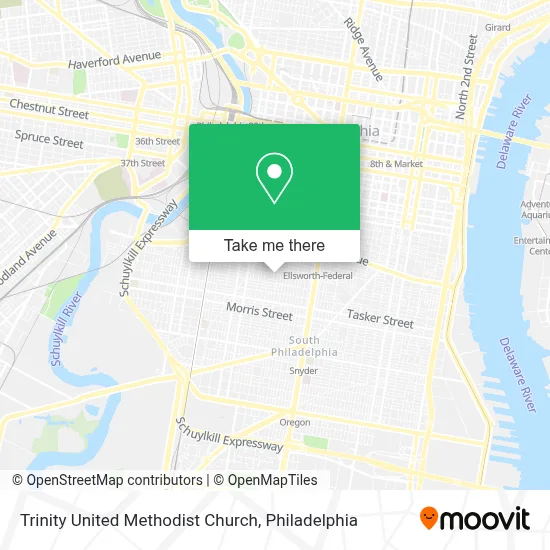Trinity United Methodist Church map