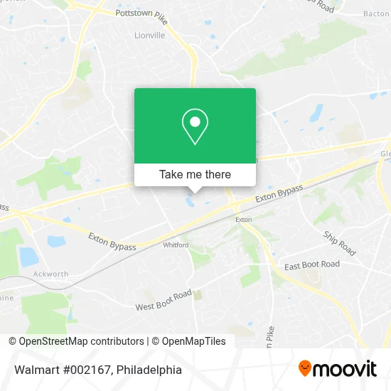 Walmart #002167 map