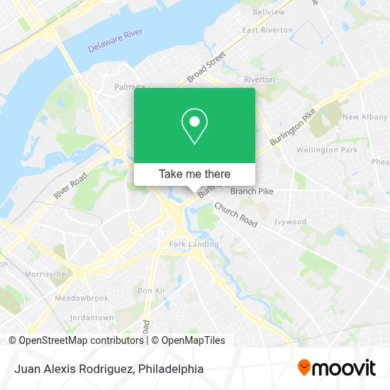 Juan Alexis Rodriguez map