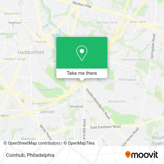 Coinhub map