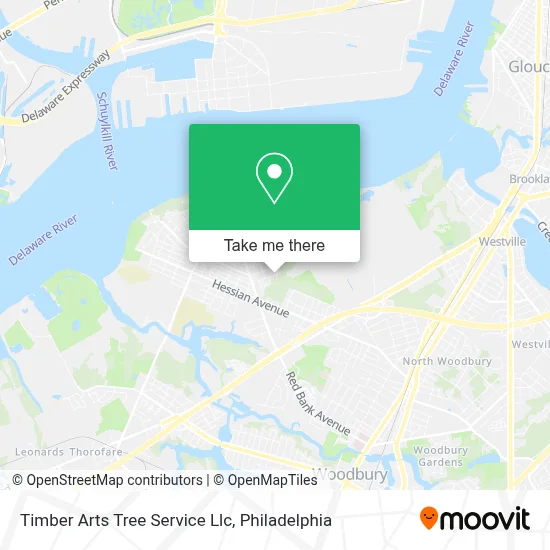 Timber Arts Tree Service Llc map