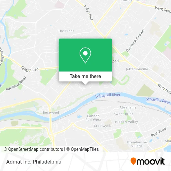 Admat Inc map