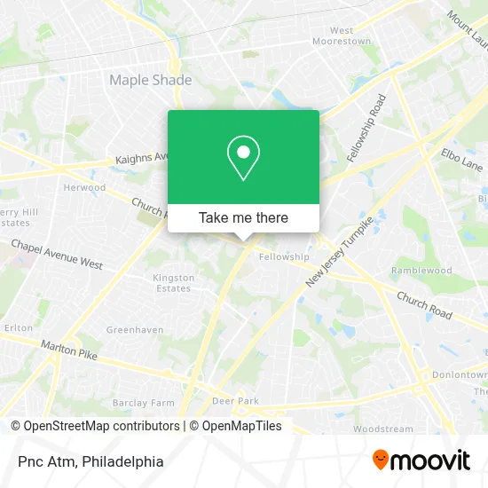 Pnc Atm map
