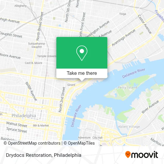 Drydocs Restoration map