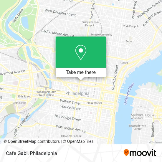 Cafe Gabi map