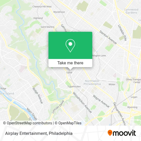 Airplay Entertainment map