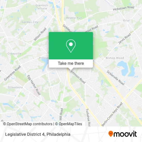 Legislative District 4 map