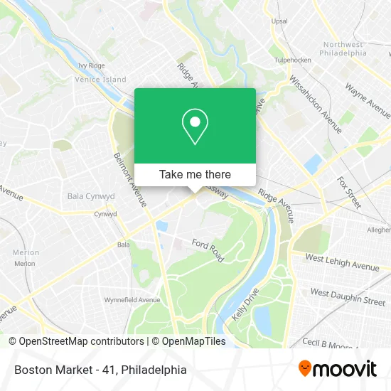 Boston Market - 41 map