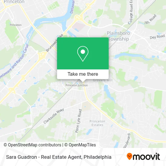 Sara Guadron - Real Estate Agent map