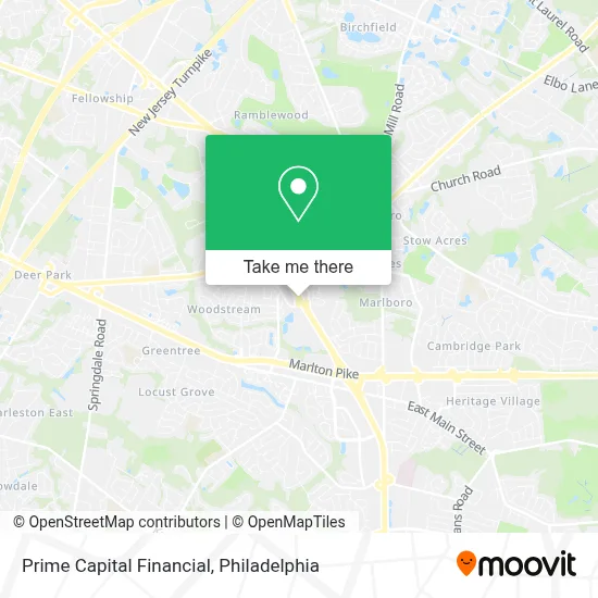 Prime Capital Financial map