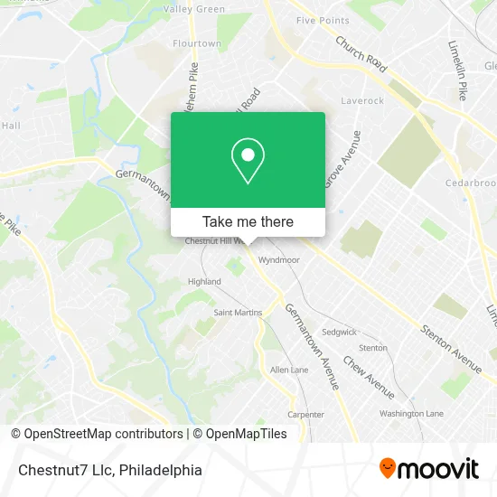 Chestnut7 Llc map