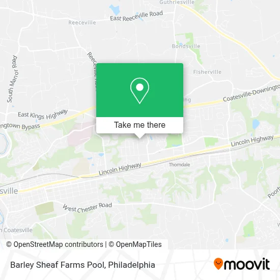 Barley Sheaf Farms Pool map