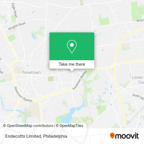 Endecotts Limited map