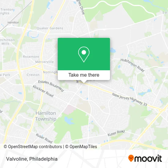 Valvoline map