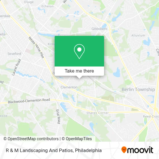 R & M Landscaping And Patios map