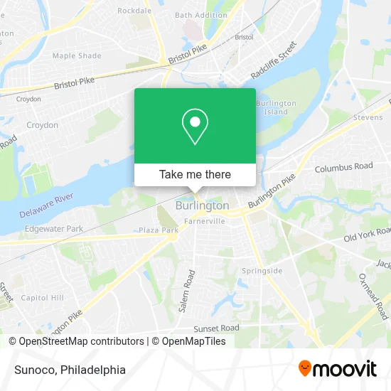 Sunoco map