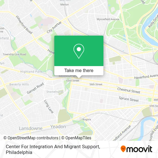 Center For Integration And Migrant Support map