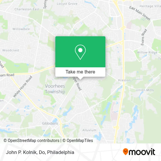 John P. Kolnik, Do map