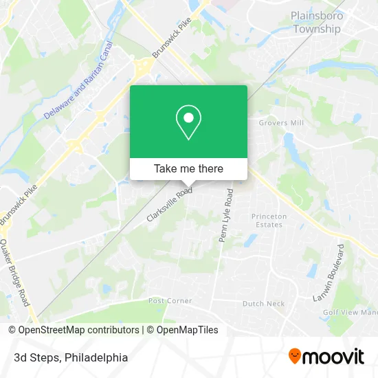 3d Steps map