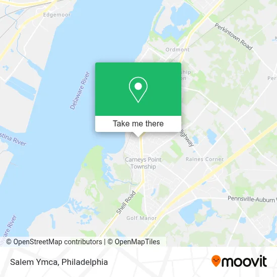 Salem Ymca map