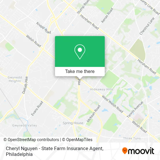 Cheryl Nguyen - State Farm Insurance Agent map