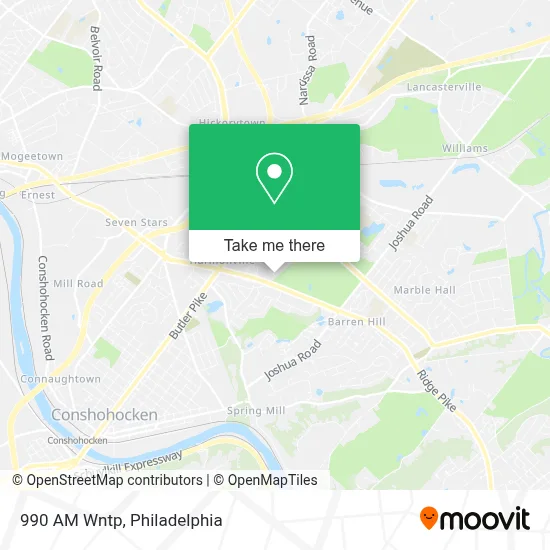 990 AM Wntp map