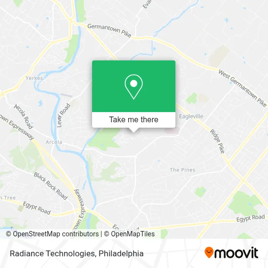 Radiance Technologies map