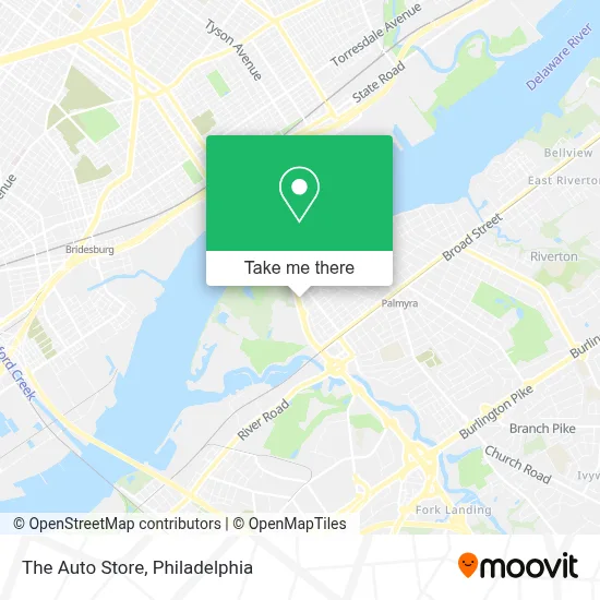 The Auto Store map
