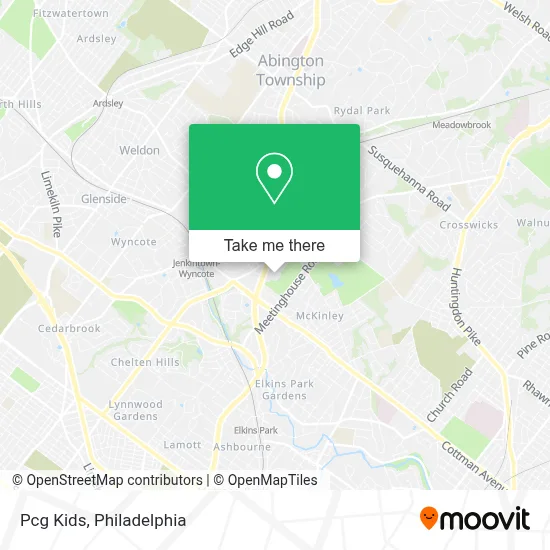 Pcg Kids map