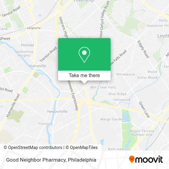 Good Neighbor Pharmacy map