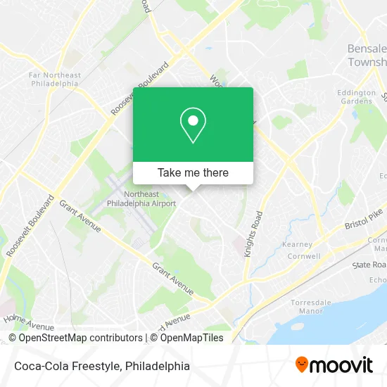 Coca-Cola Freestyle map