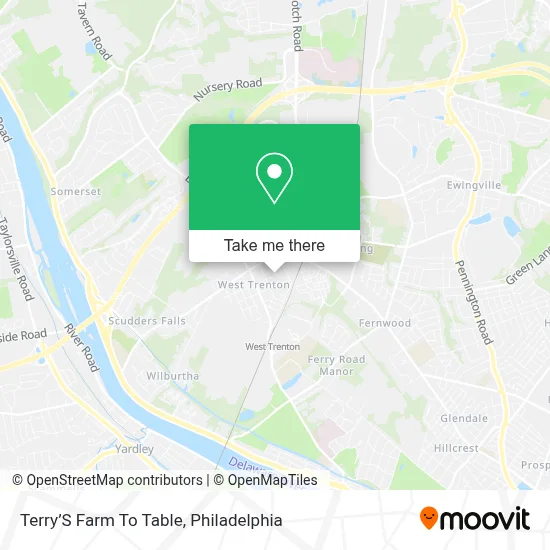 Terry’S Farm To Table map