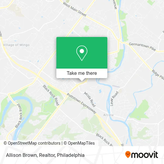 Allison Brown, Realtor map