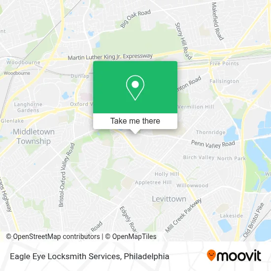 Eagle Eye Locksmith Services map
