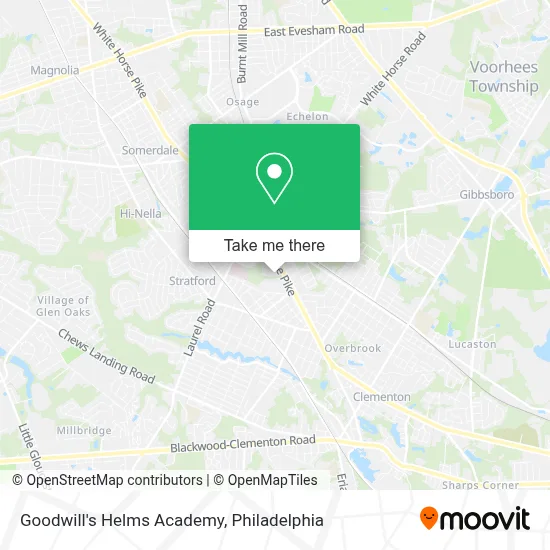 Goodwill's Helms Academy map