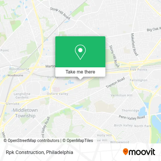 Rpk Construction map