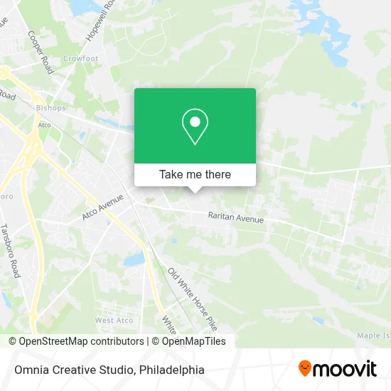 Omnia Creative Studio map
