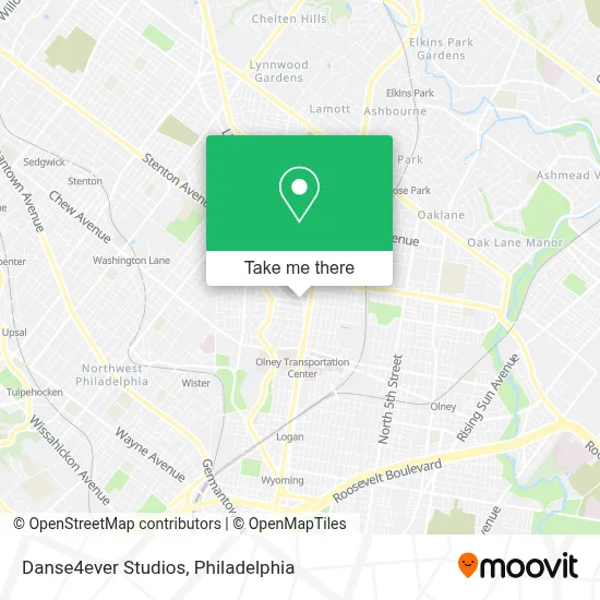 Danse4ever Studios map