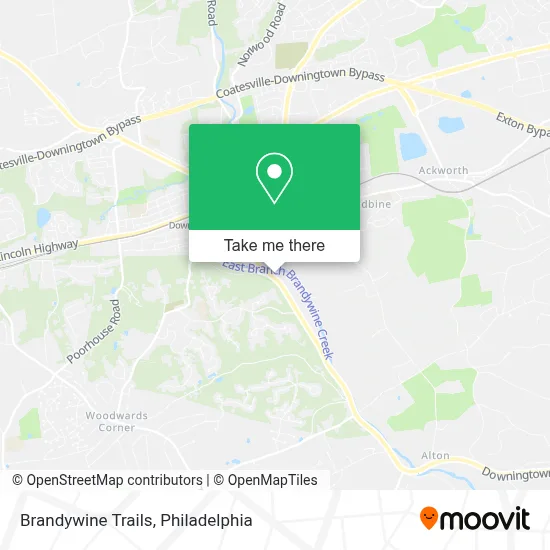 Brandywine Trails map