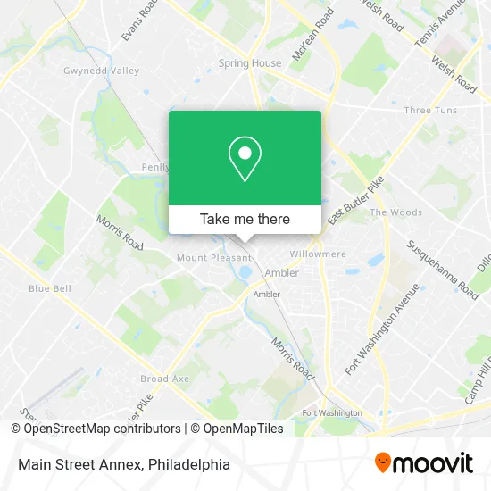 Main Street Annex map